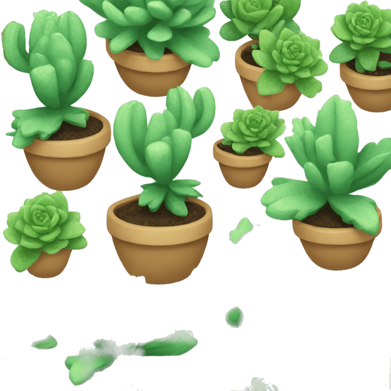 Succulent plants emoji