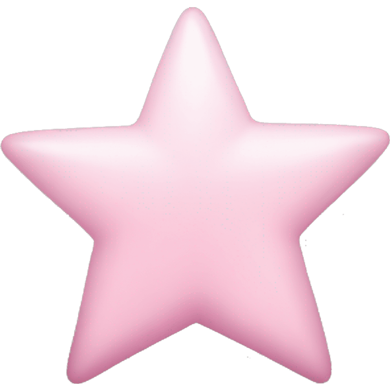 Light pink star emoji