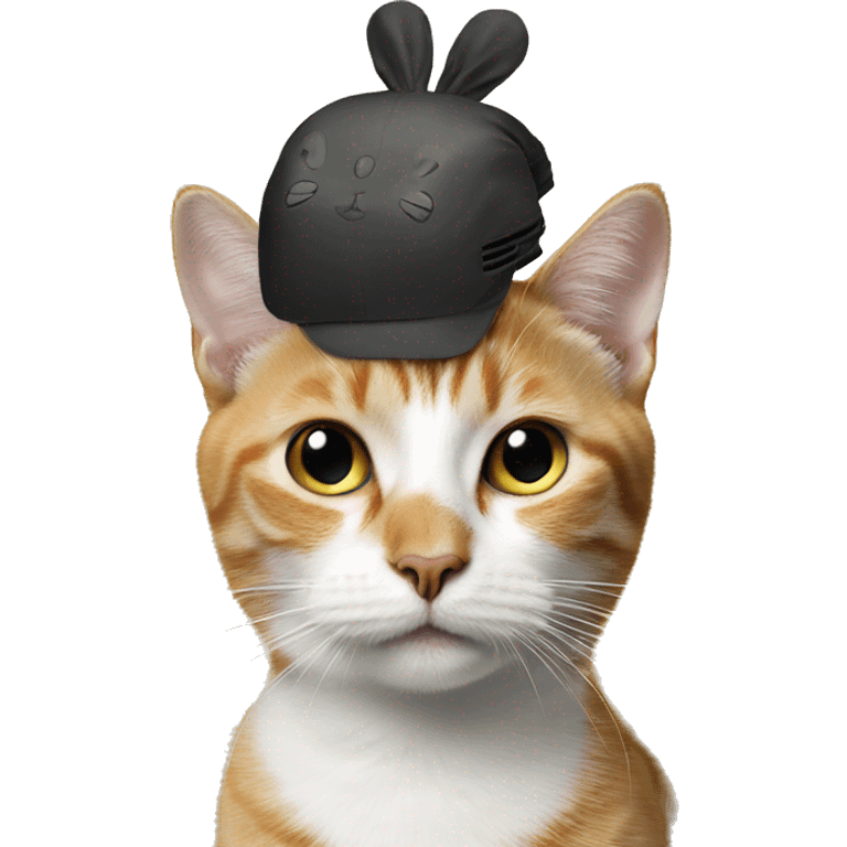 Shoe on a cat’s head emoji