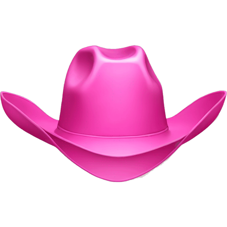 pink cowboy hat emoji