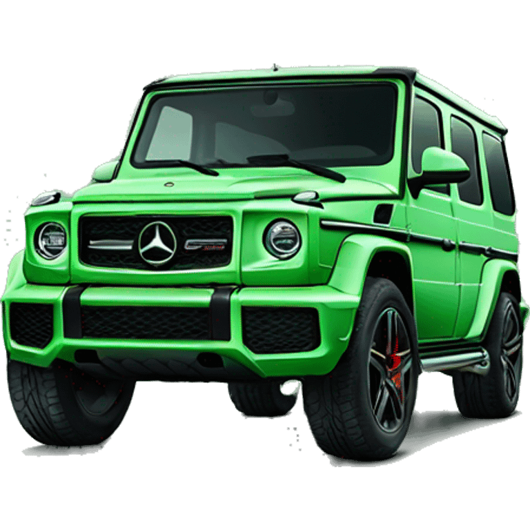 Matte green g63 emoji