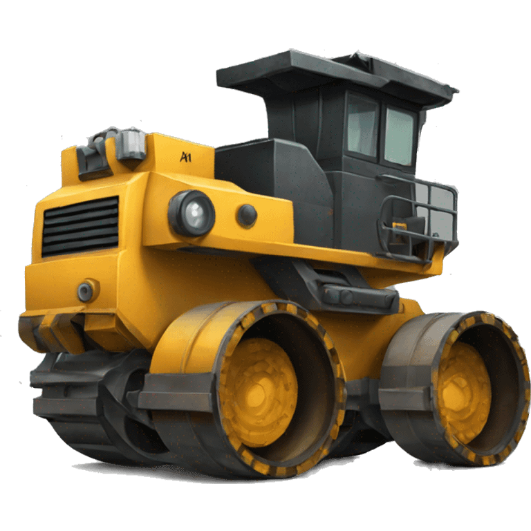 Underground mining equipment emoji