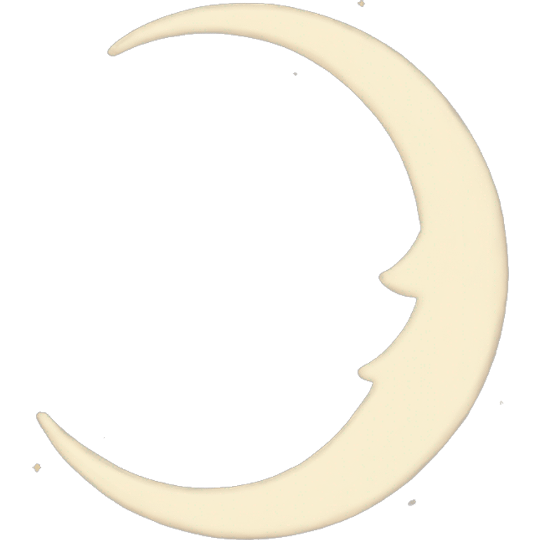 crescent moon in a starry sky  emoji