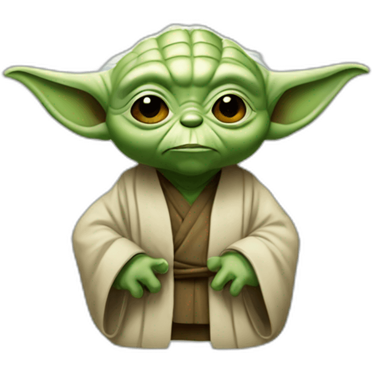 yoda qui fume emoji