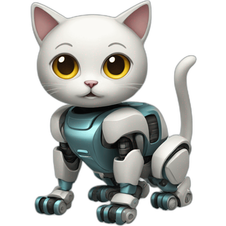 cat robot emoji