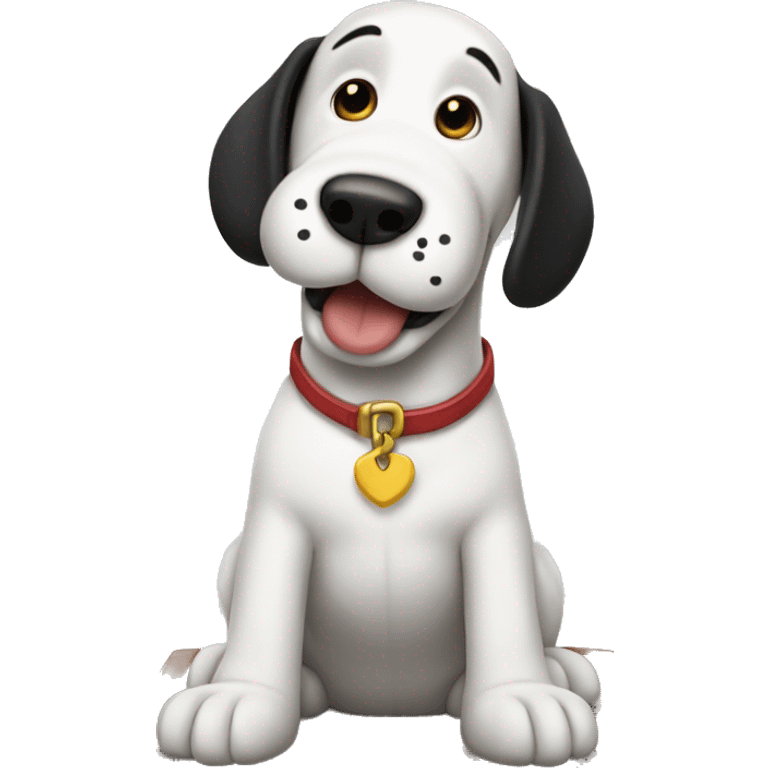 Perro snoopy emoji