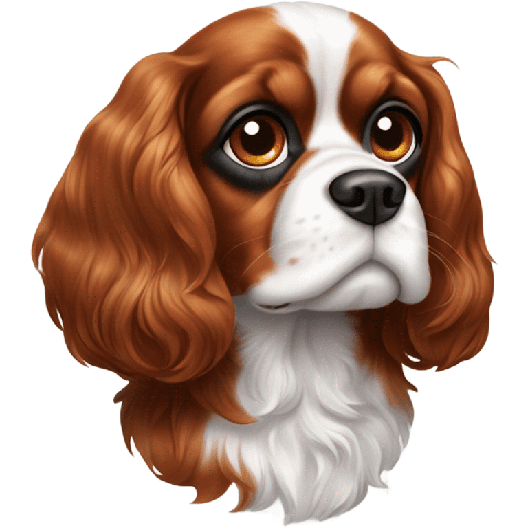 cavalier speaking emoji