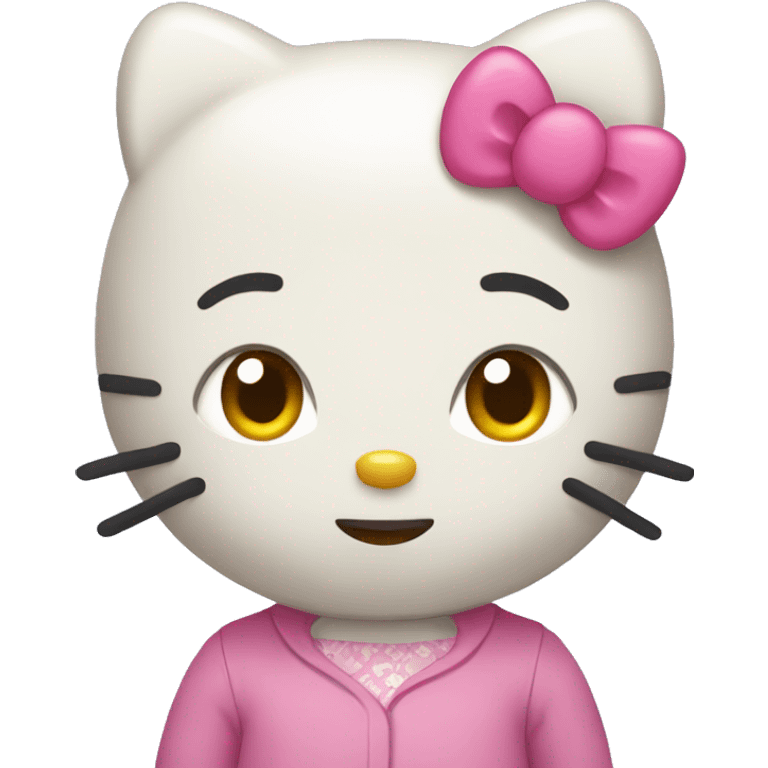 Hello kitty emoji