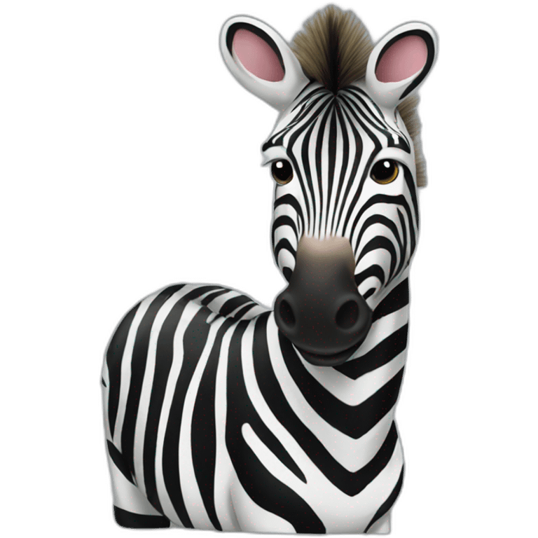 	Zebra emoji