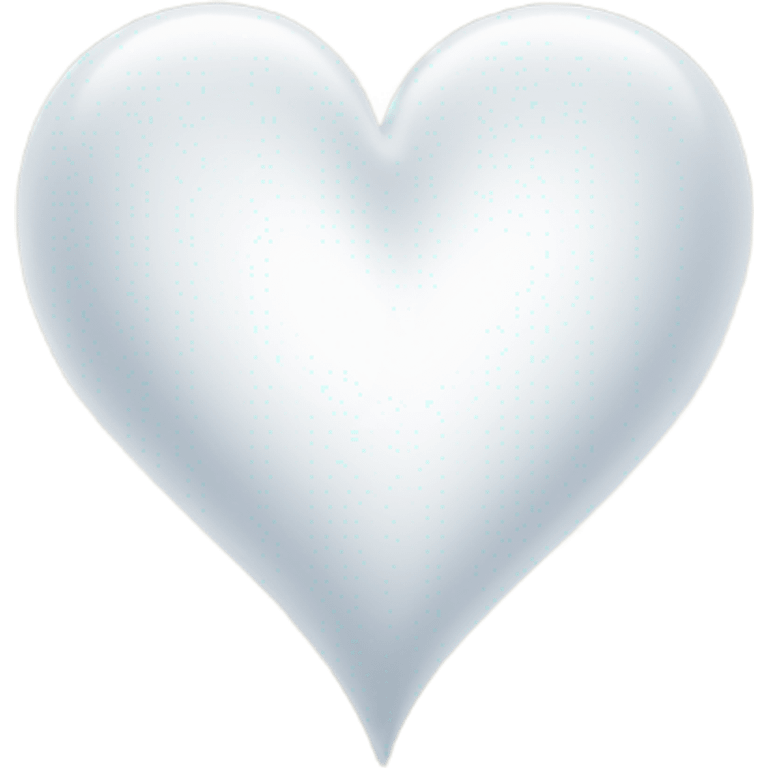 White healing heart emoji