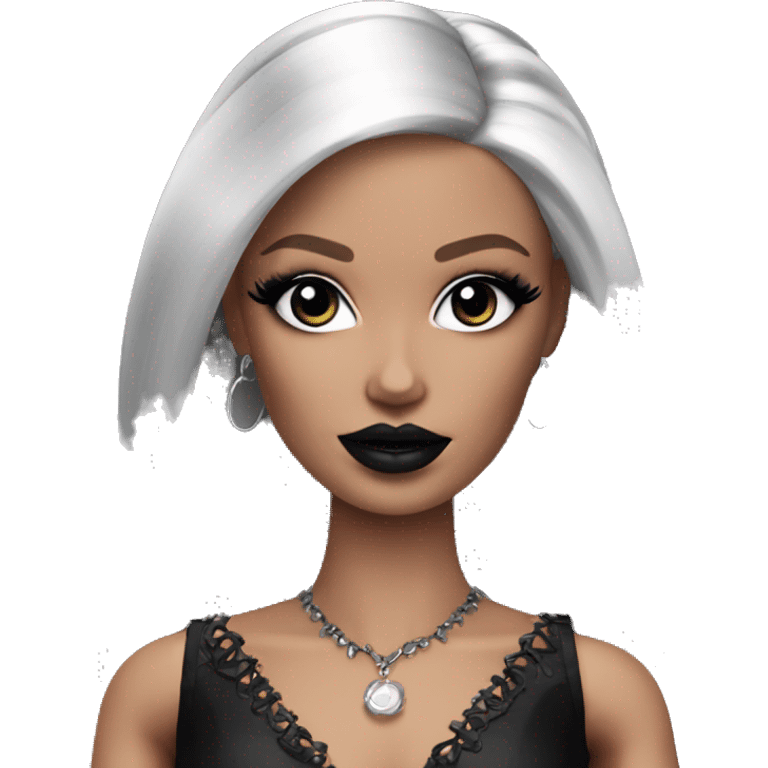 Goth Chic Barbie emoji