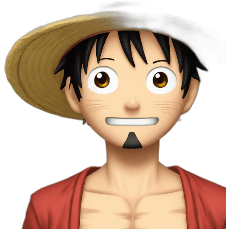 Luffy warano emoji