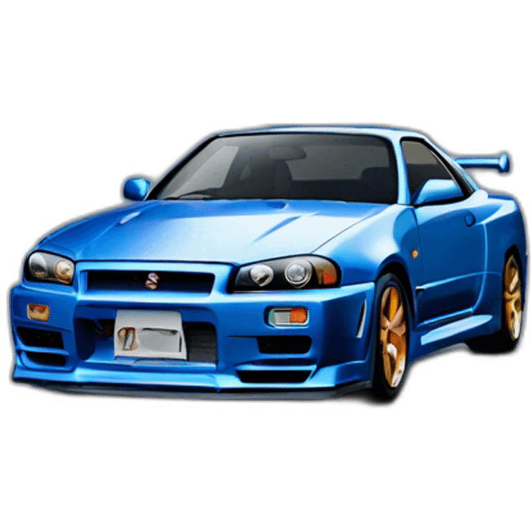 Nissan r34 emoji