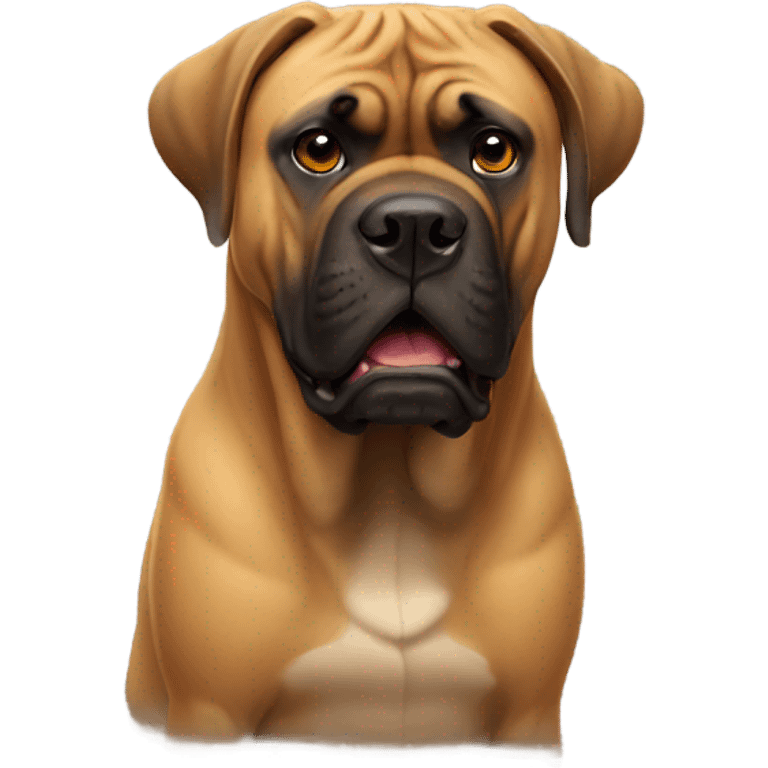 bullmastiff play emoji