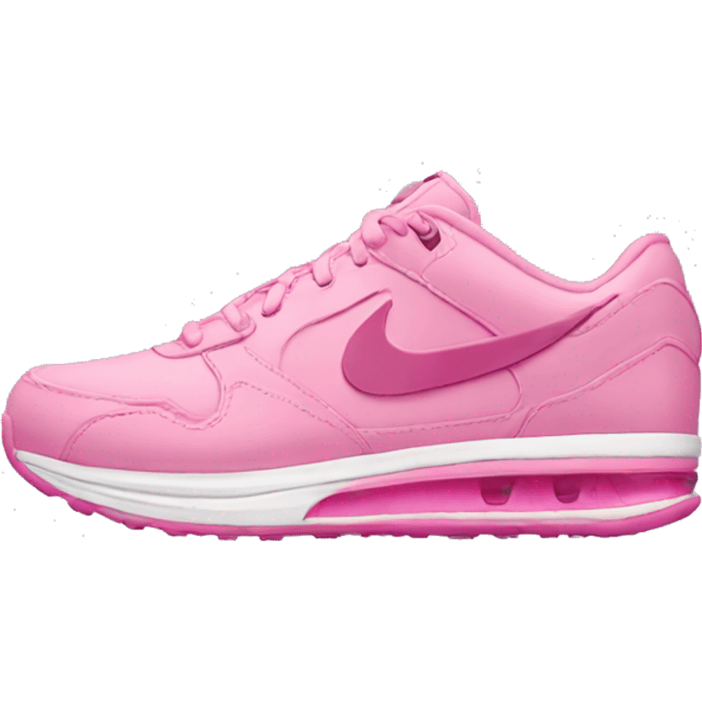 Pink Nike sneakers  emoji