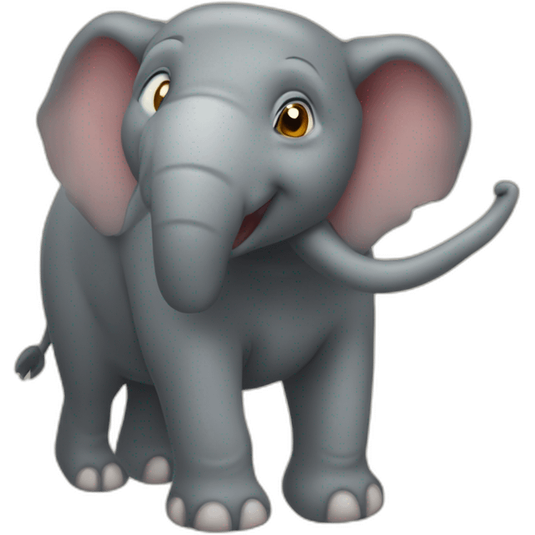 Éléphant sangliers  emoji