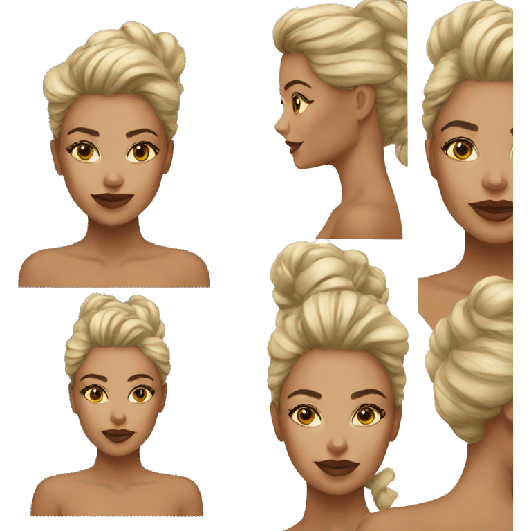 beautiful woman supermodel emoji