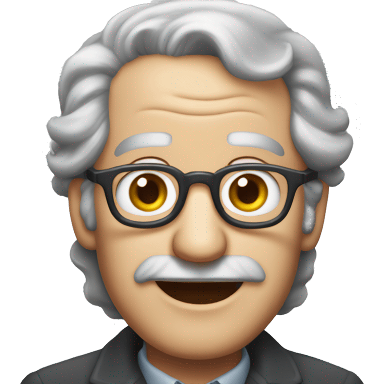 Steven Spielberg grey hair balding emoji