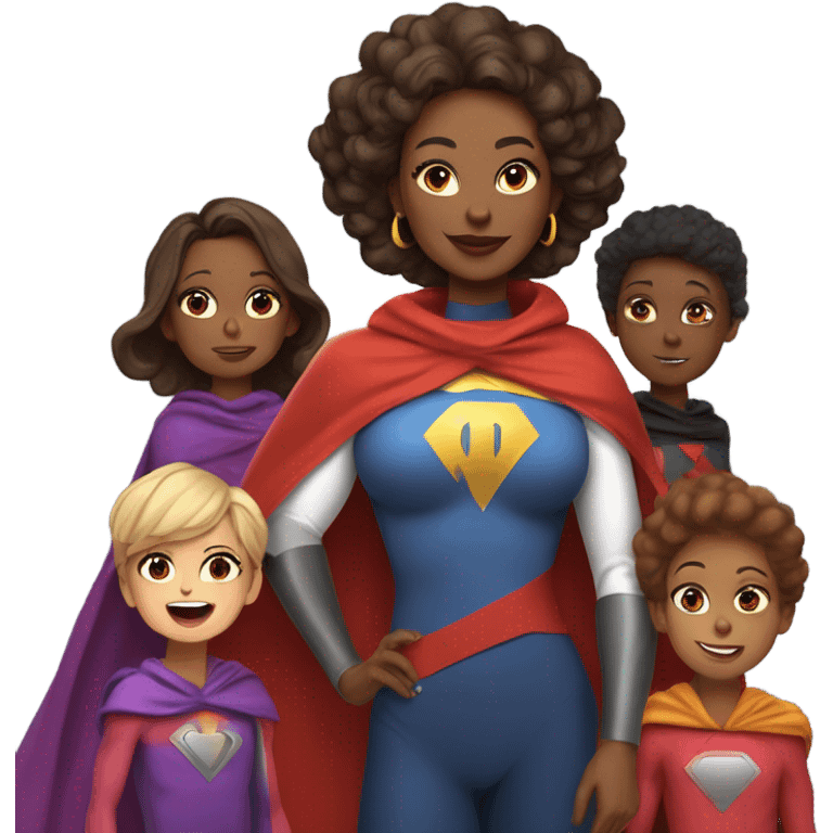 Super Mom emoji