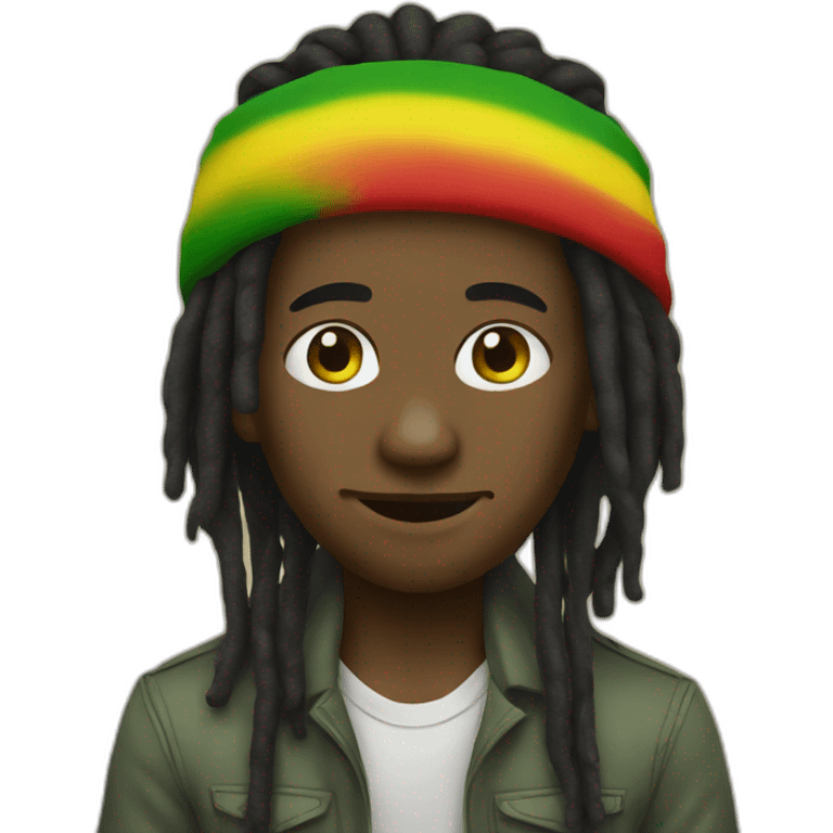 rasta boy emoji