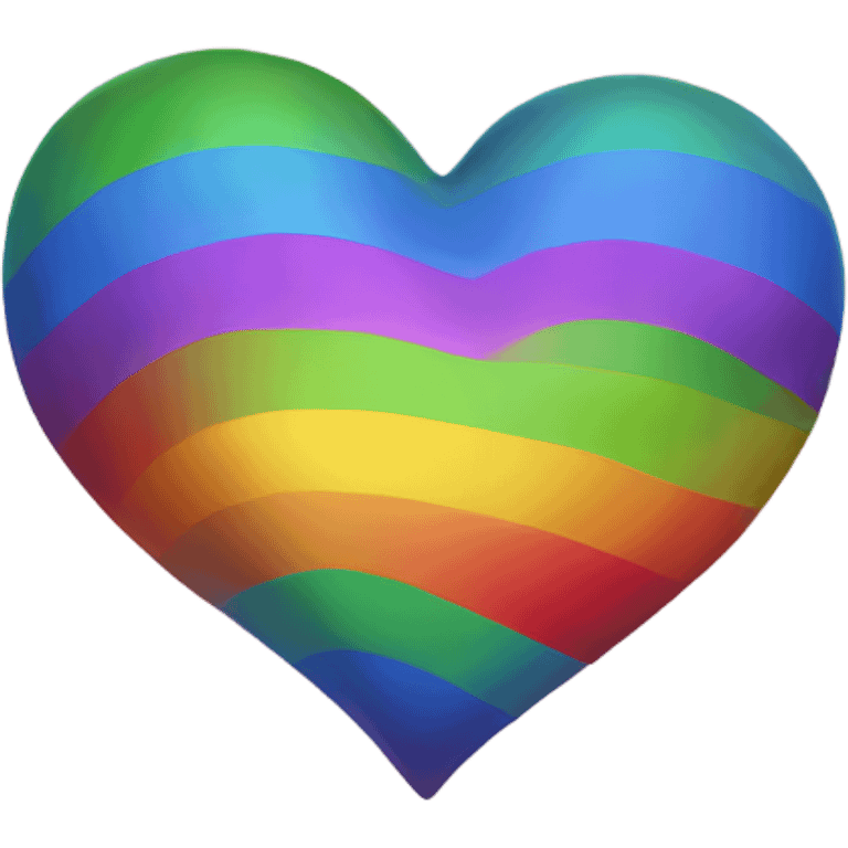 rainbow heart emoji