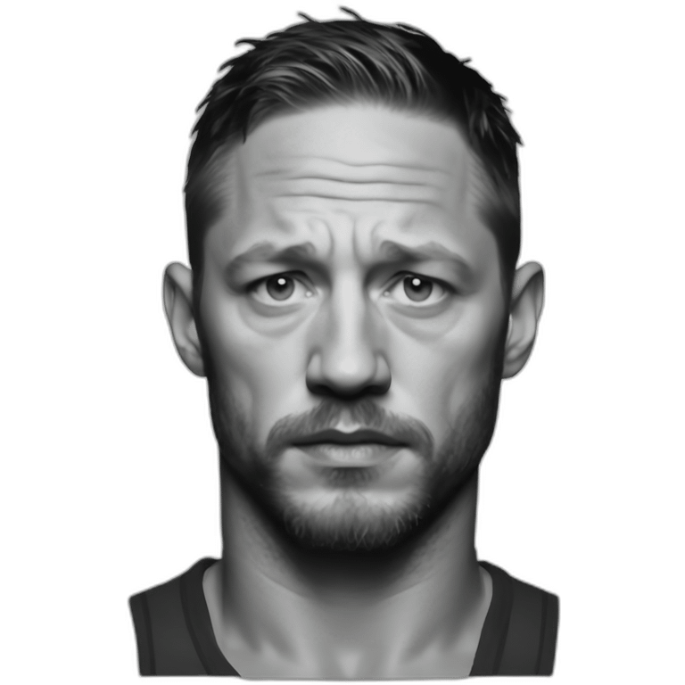 tom hardy serious emoji