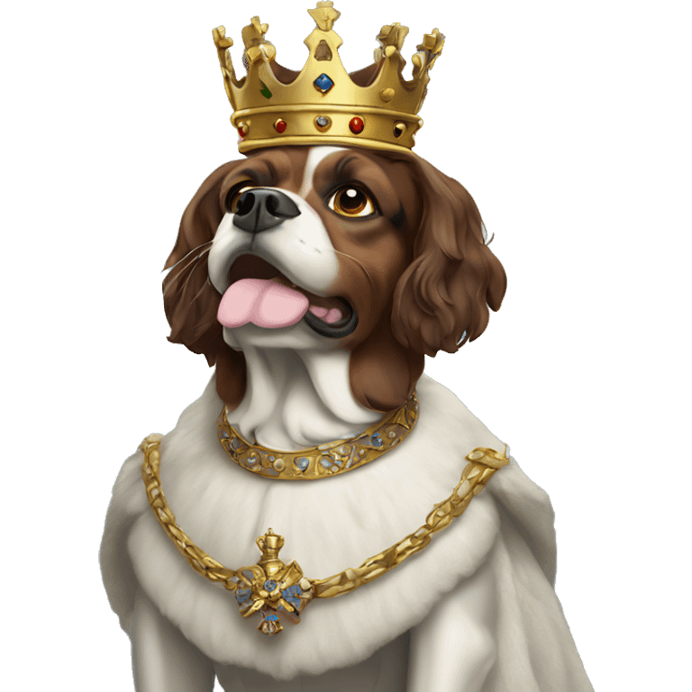 King Charles III wearing a Crown  emoji