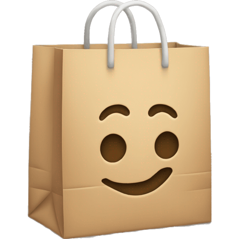 Shopping bag emoji