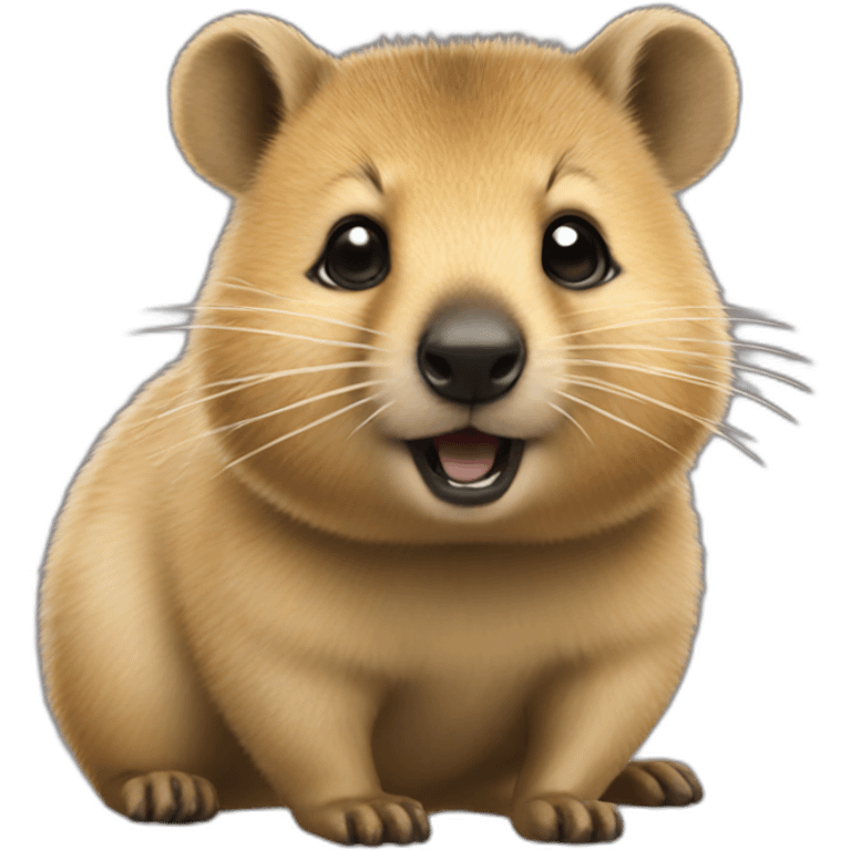 cute quokka emoji