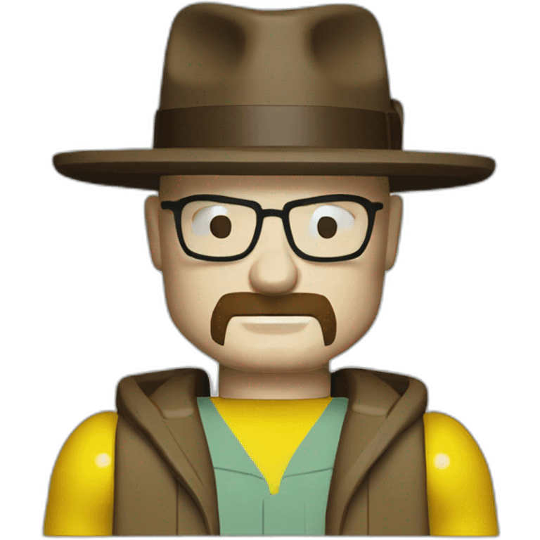 walter white as legos emoji