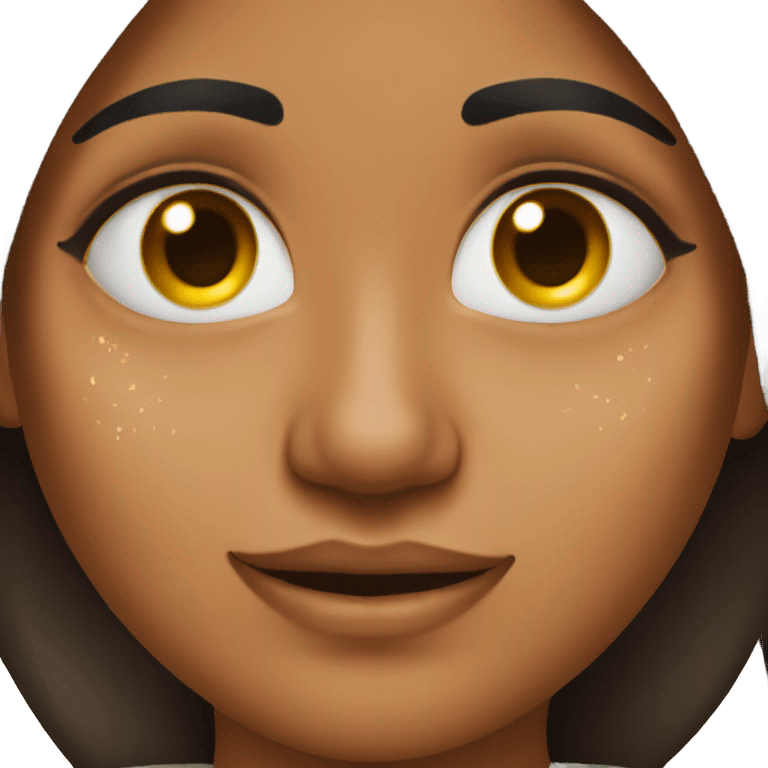 indian girl with acne emoji