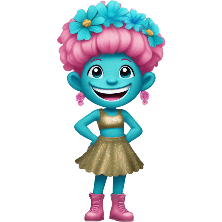 Poppy from Trolls emoji