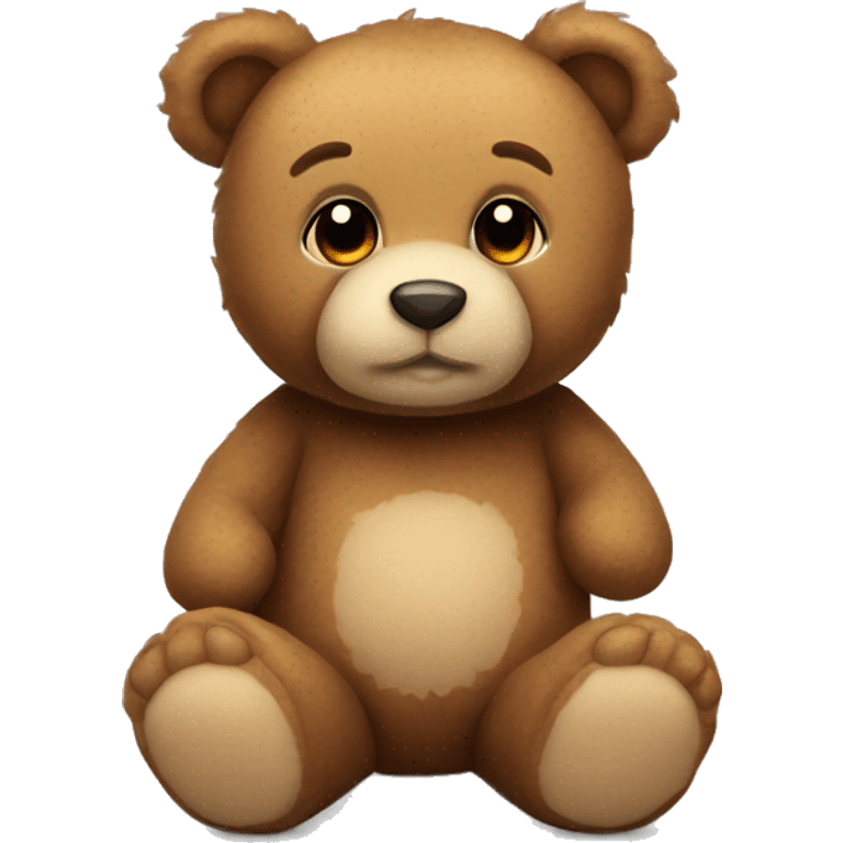 cute teddy bear emoji