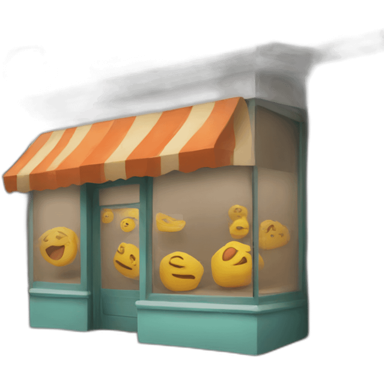 Storefront sign emoji