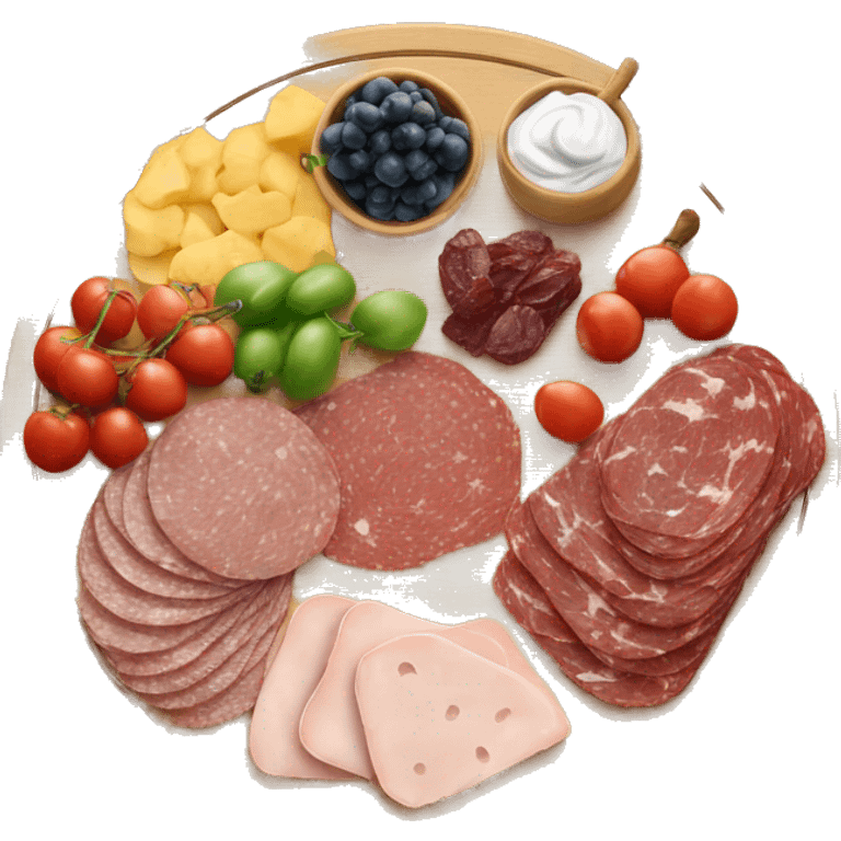 Charcuterie board emoji