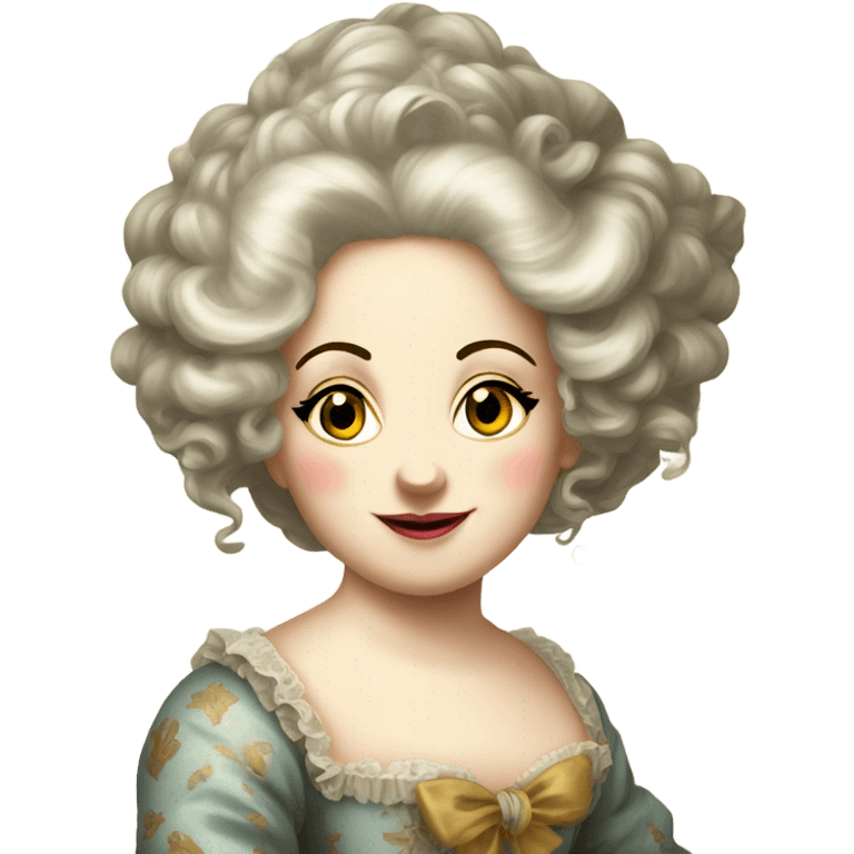 Vintage rococo emoji