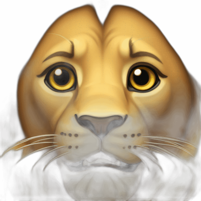 Roi lion emoji