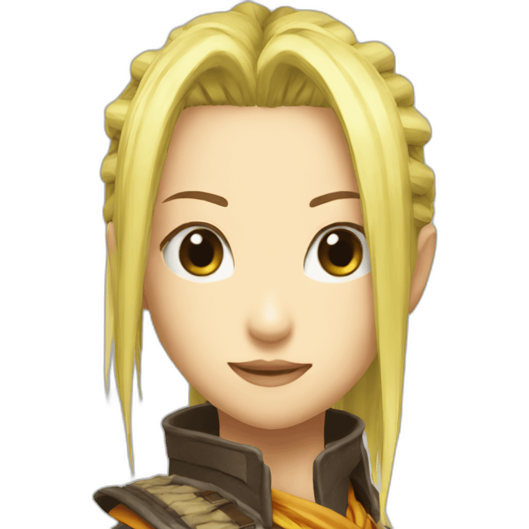 Rikku final fantasy ninja emoji