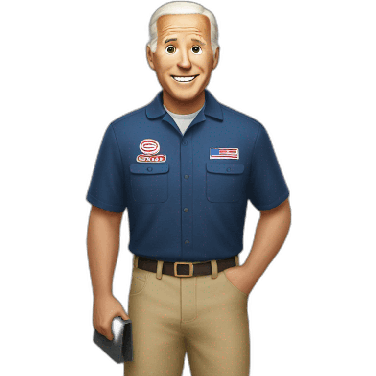 biden food delivery boy emoji