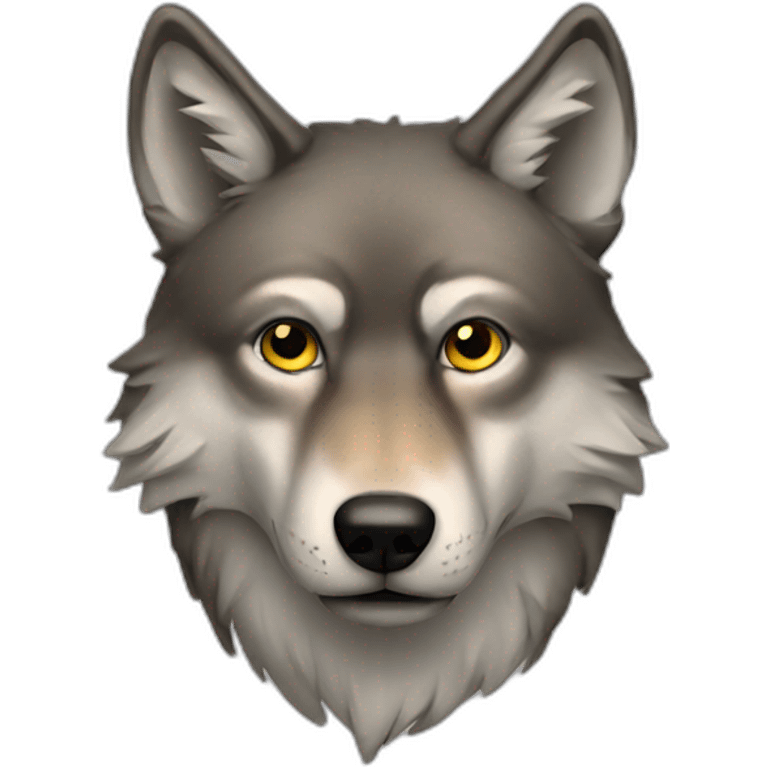 Wolf shit emoji