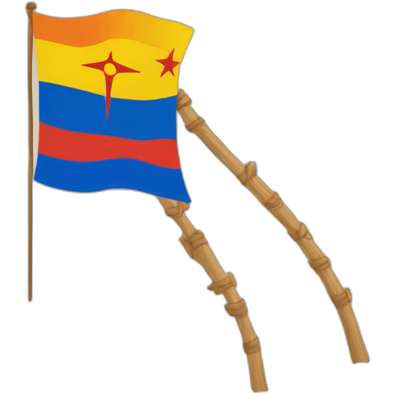 Drapeau kabyle emoji