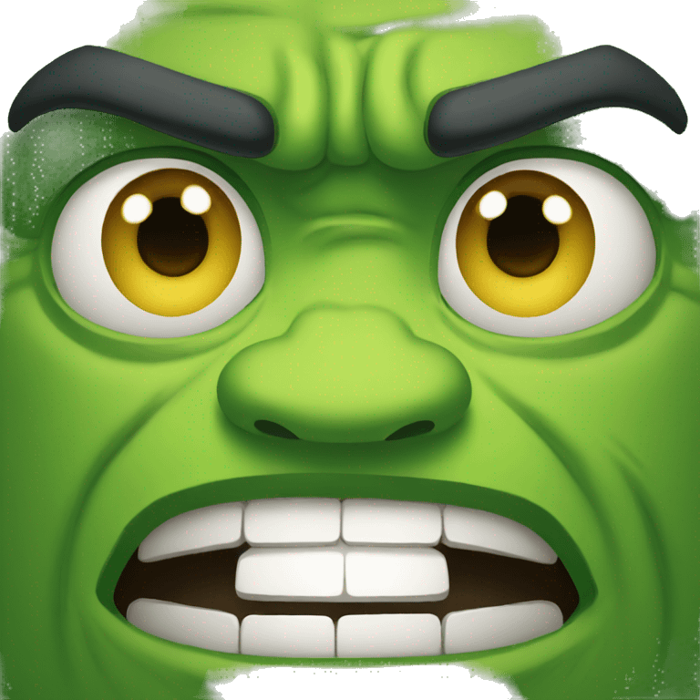 hulk face emoji