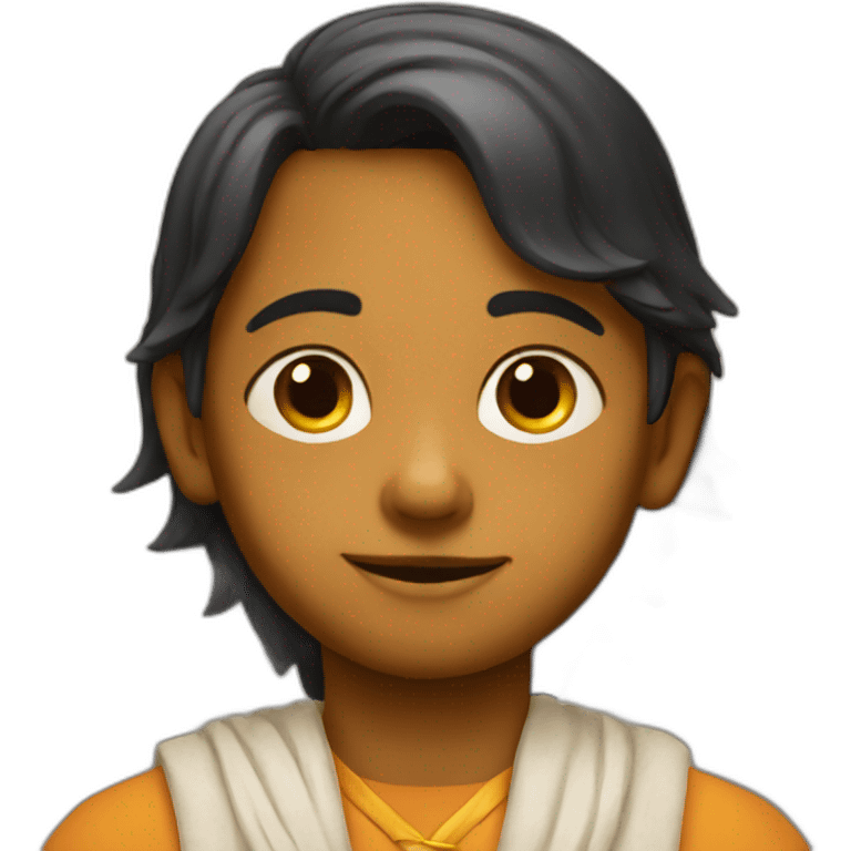 Prayer boy hindu emoji