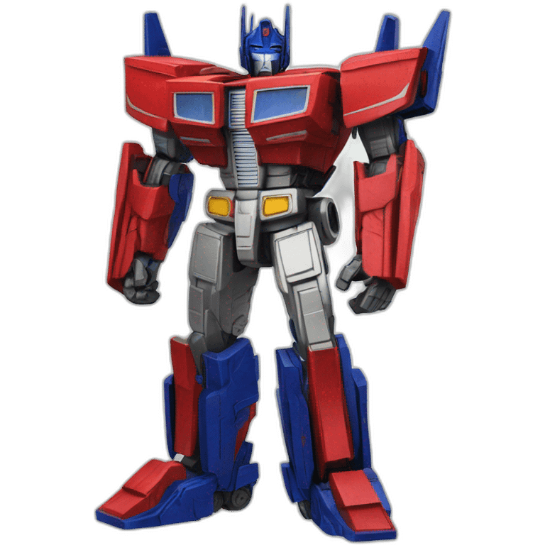 Optimus prime transformers emoji