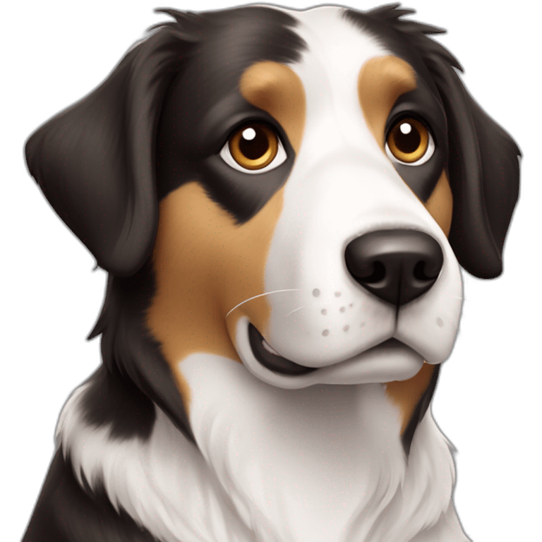 border-collie-cross-beagle-white caramel-with-no-white-markers-and-has-shorter-hair emoji