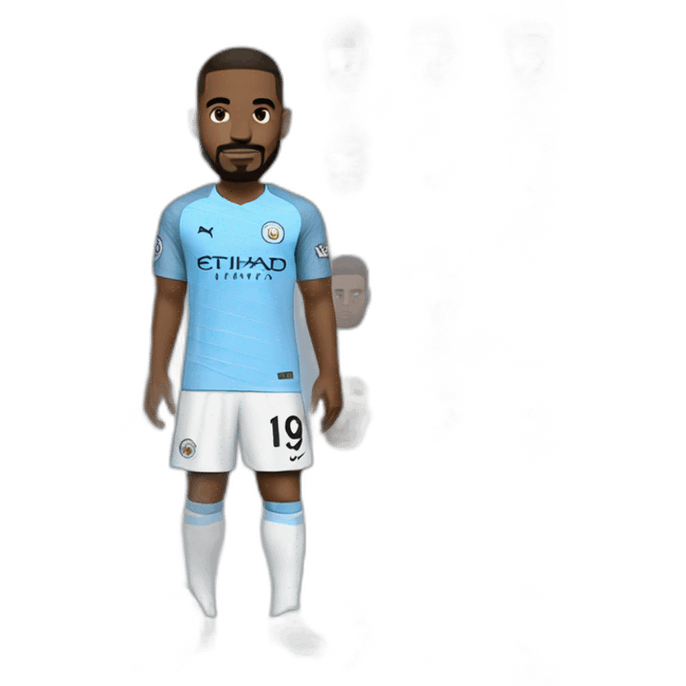 mario as manchester city player emoji