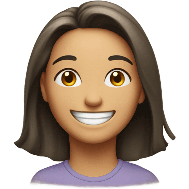 Woman happy emoji