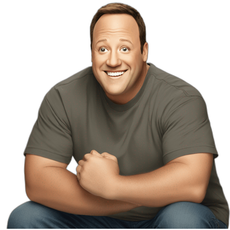 kevin james-meme-smilling emoji