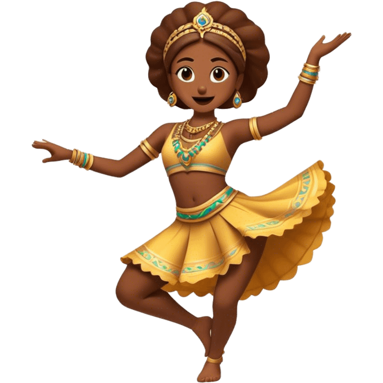 Cinematic Realistic Sirtaki Dance Pop Culture Emoji, showcasing energetic traditional dance movements rendered with dynamic, rhythmic lighting and expressive detail. emoji