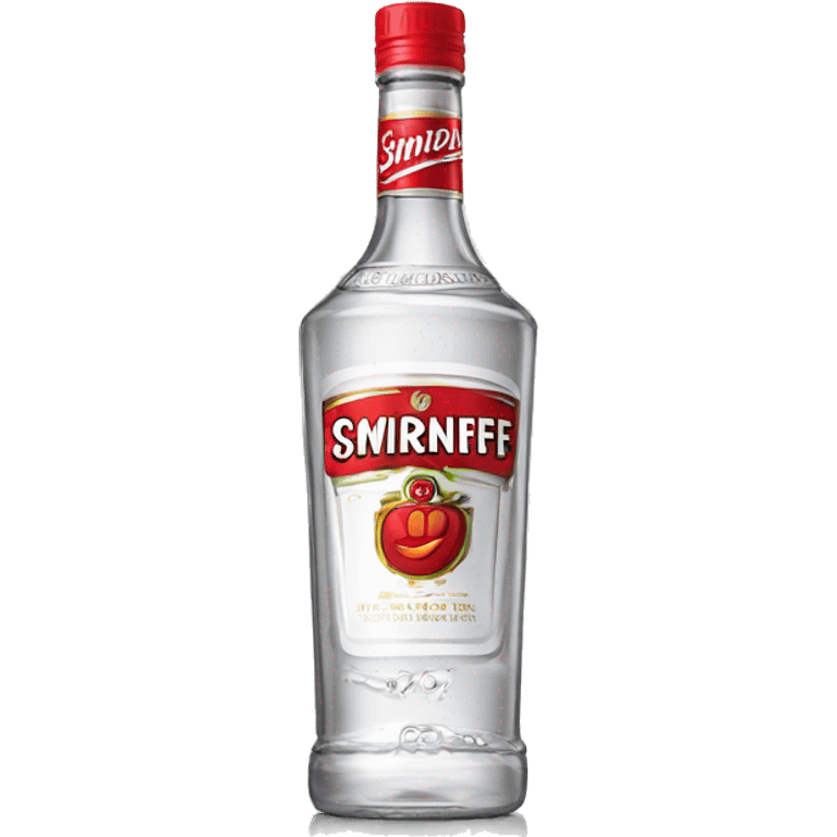 Smirnoff vodka bottle emoji